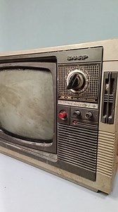 Capture the charm of this vintage Sharp black and white TV I recently picked up. The story behind how I found it involves a scavenger on a tricycle. Watch to see the condition and details of this retro find. If you're into classic electronics or vintage collectibles, this video is worth a look. Electronics repair, restoration, and DIY tutorials. Find step-by-step guides to fix and restore your electronic devices. Subscribe for top repair tips and projects! #electronics #diy #repair #restoration 