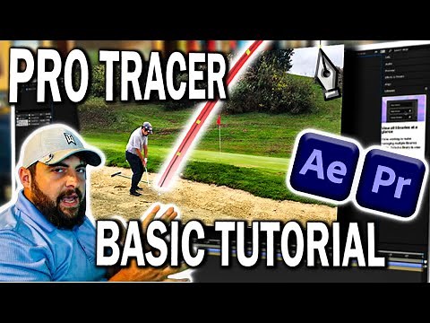 Trace Golf Shots Like a Pro with After Effects and Premiere Pro! | Pro Tracer Tutorial | The Basics