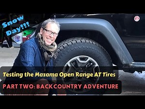 Snow Testing the Mazama Open Range AT Tire: Part Two