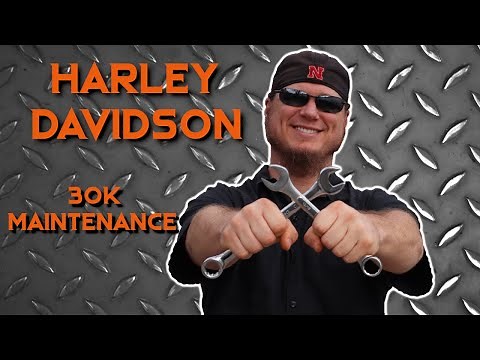 Knocking out my 30k mile maintenance on the Harley Davidson Ultra Limited