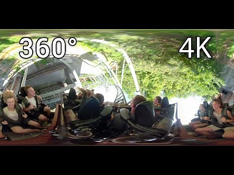 Mystery Mine 360° front seat on-ride 4K POV Dollywood