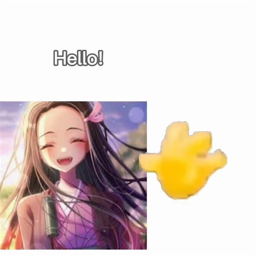 nezuko say hi to you