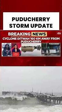 Cyclone Ditwah 160km From Puducherry; NDRF Teams Airlifted From Gujarat To Chennai