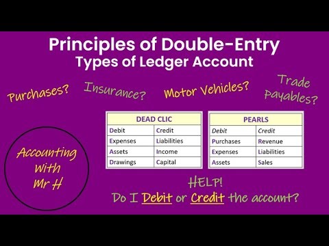 Principles of Double Entry