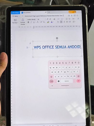 WPS Office Pc Level Andoid 🥰 install ? #officepclevel #wpsoffice #xiaomipad #redmipad #pclevel