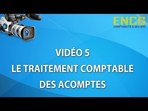 COURS COMPTABILITE-les Acomptes- Ecole ENCG Formation(5)