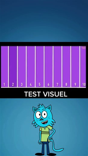 Test visuel express : vois-tu la couleur différente ?