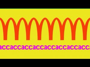 McDonalds Macca's Too Much Sugar Zani Logo Effects!