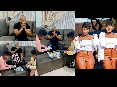 SURPRISE! || Qwabe Twins Surprised Their Father x He Was Left Speechless