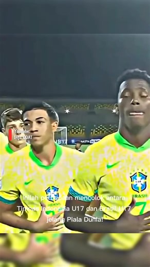 4.2K views · 33 reactions | Garuda Muda vs Samba Muda! Ini Perbedaan Mencolok Indonesia U17 dan Brasil U17 Jelang Piala Dunia! | Muhammad Juni Affandi | Facebook