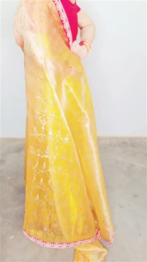 Saree draping tutorial for beginners|parfect side & pleats #drape #look#saree #ytshorts #viral