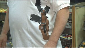 Gun T-shirt looks so real, comes with warning