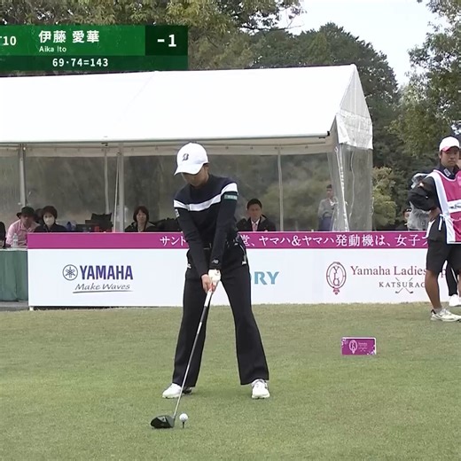 インターネット配信がスタートしました🎥第9組 #伊藤愛華 #高橋彩華 #皆吉愛寿香 のティーオフ🏌️‍♀️ライブ配信はこちら▼🔗U-NEXT https://t.co/BUCOZsnq4kスコア速報はこちら▼https://t.co/axaF9EuqJQ#ヤマハレディースオープン葛城 🏆｜Round3#JLPGA #女子ゴルフ