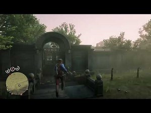Red Dead 2 Online - Saint Denis Cemetery Antique Alcohol Bottle Location