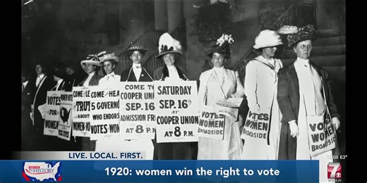 This Day in History: August 18, 1920 - Women win the right to vote
