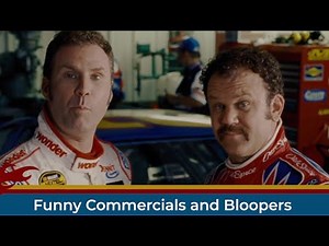 TALLADEGA NIGHTS: Ricky Bobby's Funniest Fake Commercials & Bloopers! 😂 | Shake & Bake Gold