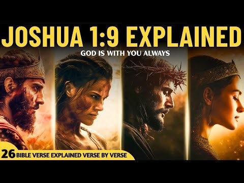Joshua 1:9 Explained | Be Strong and Courageous | God Is With You Always