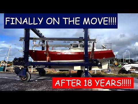 #109 - ON THE MOVE!!!! Abandoned yacht moves for the first time in 18 years