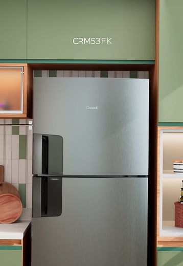 Já imaginou uma geladeira que se adapta à sua rotina? Agora ela existe! Com o Espaço Flex da Consul, você organiza tudo do seu jeito, sem complicação. E no freezer, a Prateleira Flex Freezer 3 em 1 também entra em cena: são três formas diferentes de ajustar e ganhar mais espaço. Bem pensado pra você viver do seu jeito. 💚