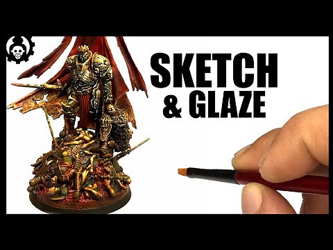 How to GLAZE Miniatures | Vallejo Game INKs Miniature Painting