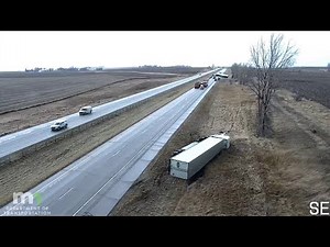 Video: Semi trucks pushed over by wind | FOX 9 KMSP