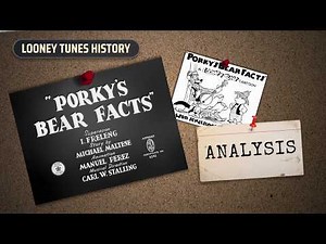 A Cynical Take on The Grasshopper and the Ants - Porky's Bear Facts (1941) - Looney Tunes Review