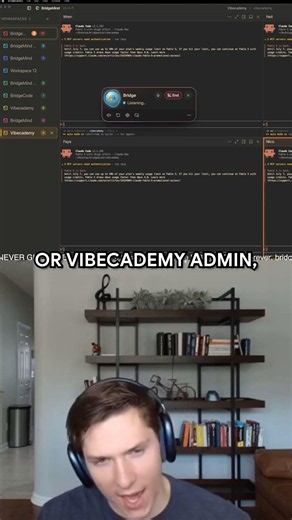 This bridge orchestration agent holds the context of your entire workspace and code base.
