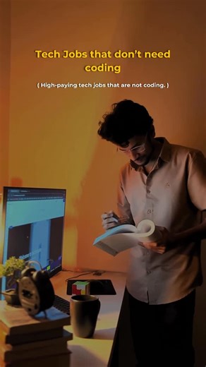 Sricharan Karingula | Developer on Instagram: "High-paying tech jobs that don’t require coding 👇 • Product Manager • Business Analyst • UI/UX Designer • QA / Software Tester • Technical Support Engineer • IT Project Manager • Cybersecurity Analyst • Technical Writer • IT Recruiter / HR • Digital Marketer (Tech) • Data Analyst (no-code focus) • System Administrator • CRM Specialist • Cloud Support Specialist • Operations Analyst Tech isn’t only for programmers. There are many roles where communi