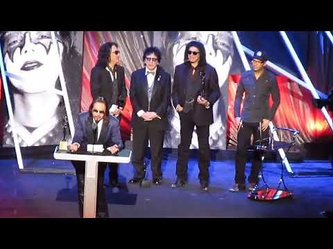 KISS Rock & Roll Hall of Fame--Gene Simmons Paul Stanley Ace Frehley & Peter Criss Complete speeches