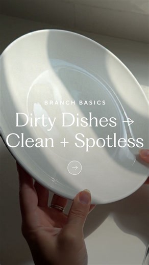 There’s nothing more satisfying than a clean sink and sparkling dishes. ✨🧼 Our Dishwasher Tabs are formulated for a deeper clean, cutting through grease, grime, and dried-on messes with ease. 🫧 From loading a full dishwasher of real-life dirty dishes ➡️ to spotless, streak-free glassware… this is your reminder that clean doesn’t have to come with compromise. 🧺 Fragrance-Free 🌿 Human-Safe 💧 Microplastic-Free ♻️ Refillable Because your dishes touch what touches you. 💫 | Branch Basics