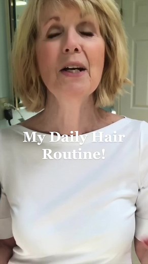 Best Hair Products for Women Over 50 | Short Hair Tutorial