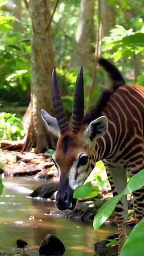 Okapi #Wildlife #WildlifeDocumentary