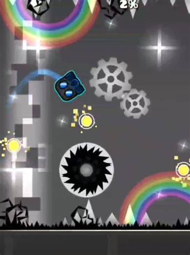 Platinum Adventure in Geometry Dash Challenges