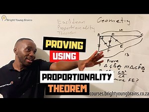 Proportionality Grade 12 Circle Geometry: Getting the Length of a Line Using a Ratio