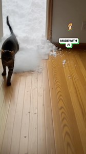 This cat HATES the snow... 😆 | Fluffy Animals