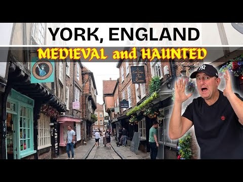 Exploring Historic York, The most medieval and Haunted City!