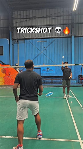 learn this simple but effective trickshot!🏸