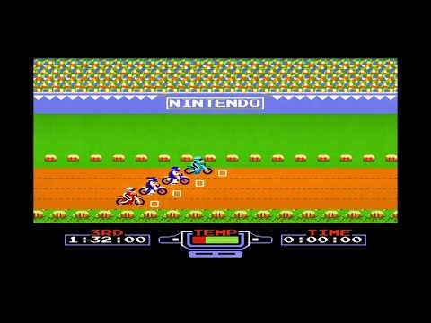 Excitebike Gameplay – Full Retro Racing Action! 🏁