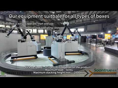 Collaborative Palletizing Robot | Full-Auto Intelligent Palletizing Solution