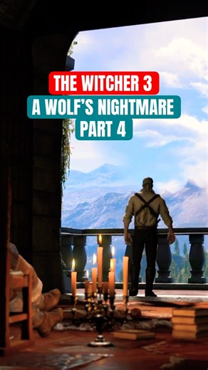 Geralt caught Vesemir slacking - The Witcher 3 #cdprojektred #thewitcher #gaming #shorts #witcher3