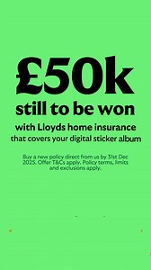 Be in with the chance to win £50k when you buy a new home insurance policy direct from us by 31st Dec 2025. Offer T&Cs apply. | Lloyds Bank