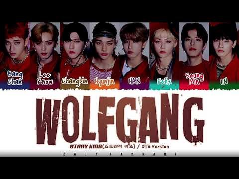 STRAY KIDS - 'WOLFGANG' [OT8 Version] Lyrics [Color Coded_Han_Rom_Eng]