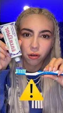 I tried the viral colored toothpaste😳😏