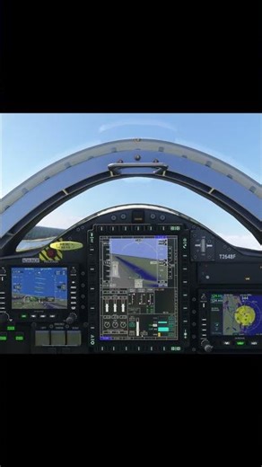 MSFS 2024 | BOOM XB-1 CROSSWIND LANDING | CAPE CANAVERAL | COCKPIT VIEW | SHORTS | 4K