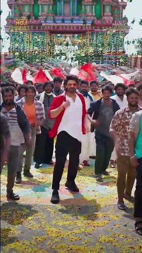 The Rebel Saab Hookstep lands with Full-on Swag and Fire - The Raja Saab | Prabhas | Maruthi