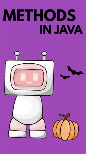 Methods with Coding Animated 💯🫶 #javaprogramming #tutorial #womeninstem #coding #animation #fypシ