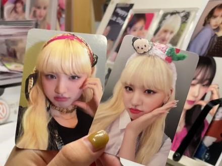 liz你好会拍🤩#小卡 #ive #liz #拆快递 #追星日常