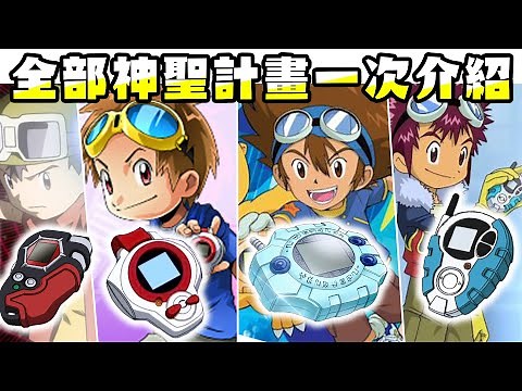 【SHINN聊數碼】有一台D3就是全班最帥 拉風的神聖計畫完全介紹 數碼寶貝動畫全系列