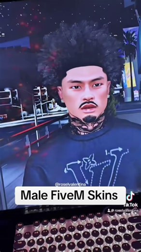 Custom male skins #fivem #fivemhighlights #charactercreation #fivemroleplay #fivemskin #sims4