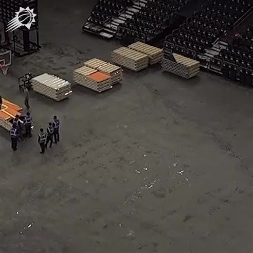 🔶 Tournament Court Ready 🔶 Mortgage Matchup Center | #SunsUp | Phoenix Suns